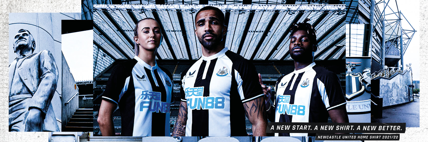 Newcastle United and Castore launch 2021/22 Home Kit