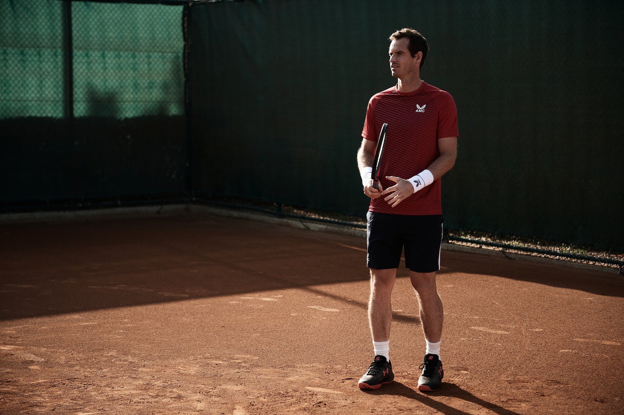 Andy returns to the court in AMC