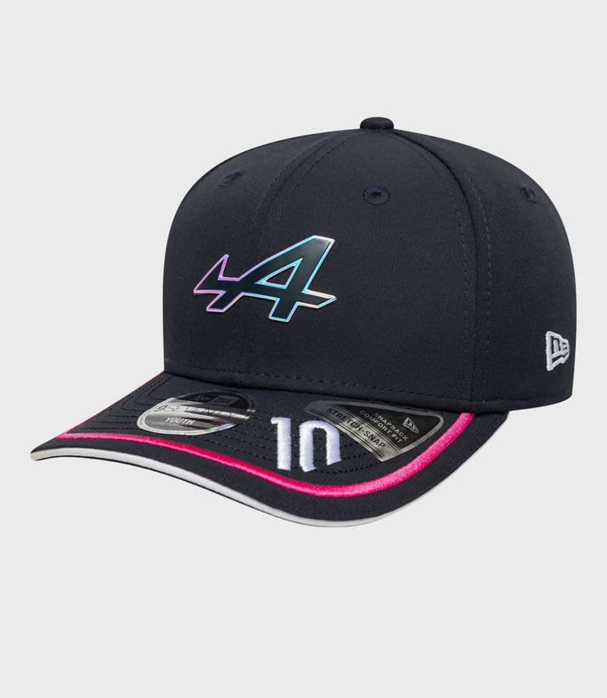 New Era Alpine Pierre Gasly 9Seventy Stretch Snap Junior Cap - Navy