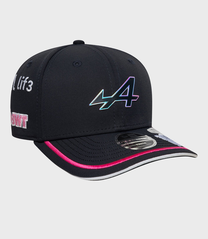New Era Alpine Pierre Gasly 9Seventy Stretch Snap Junior Cap - Navy