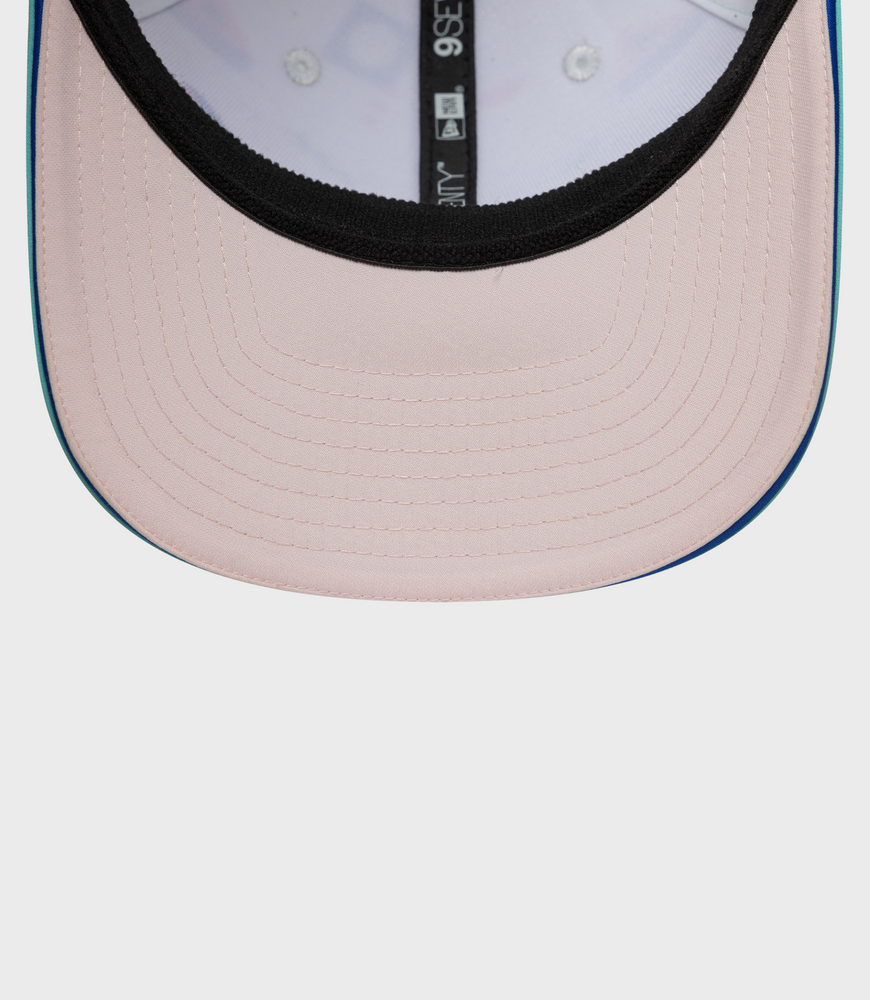 New Era Miami 9Seventy Stretch Snap  Cap - White