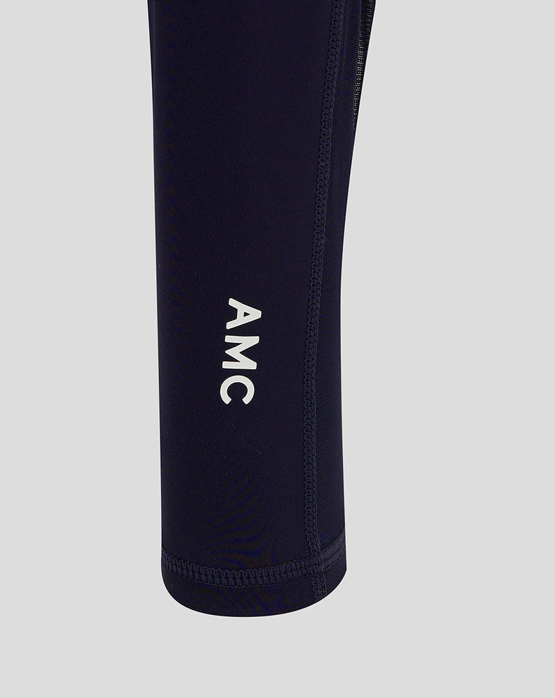 Leichte AMC Aeromesh-Leggings für Damen – Marineblau