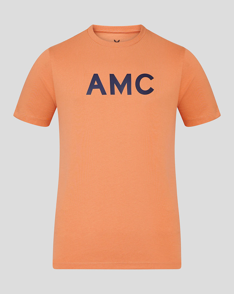 AMC Kurzarm-Core-Grafik-T-Shirt für Herren – Orange