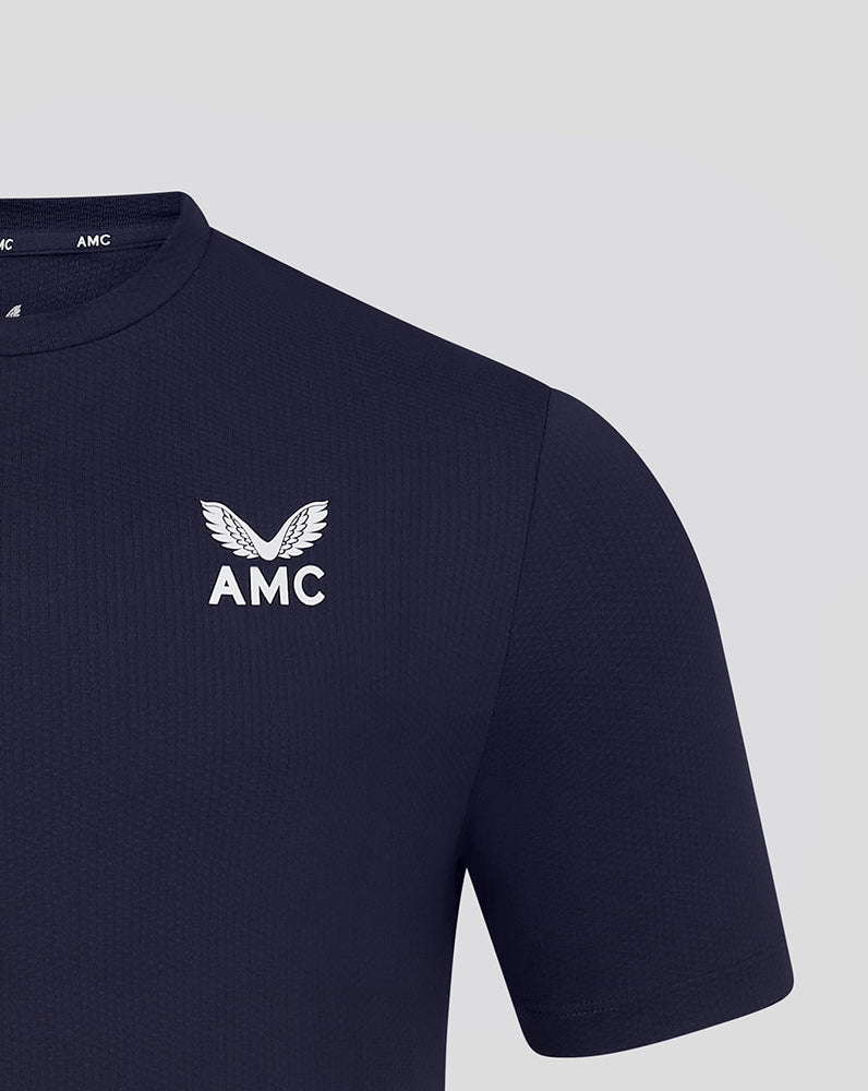 AMC Kurzarm-Core-T-Shirt für Herren – Marineblau