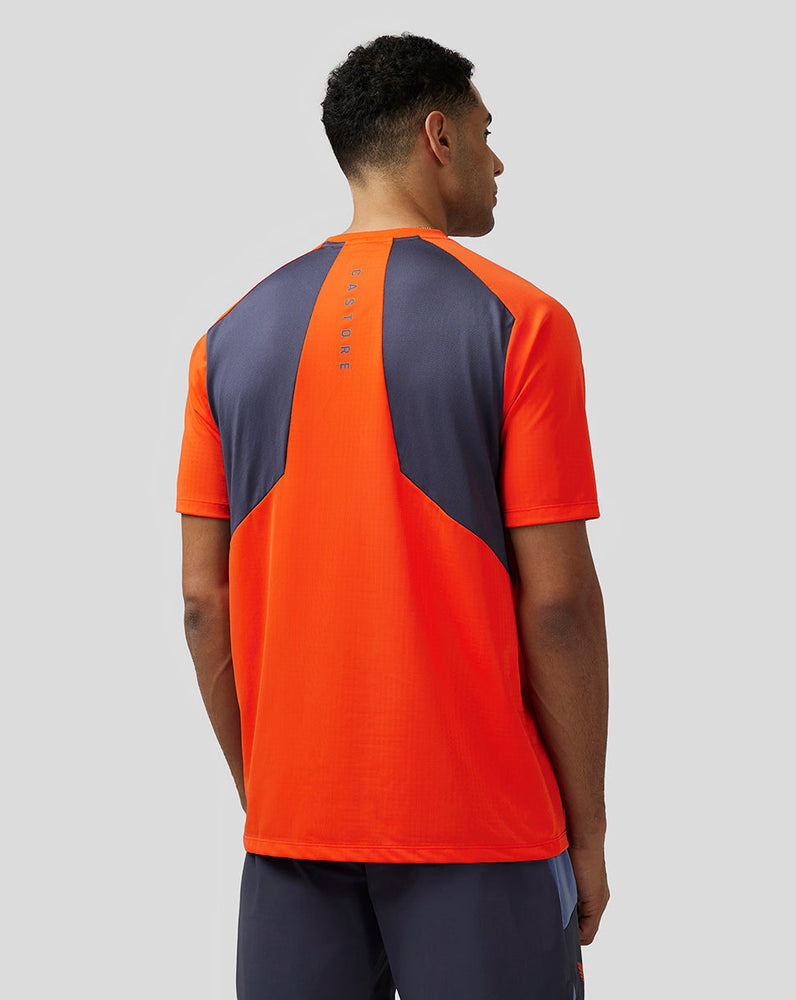 Herren Apex Aeromesh T-Shirt - Orange