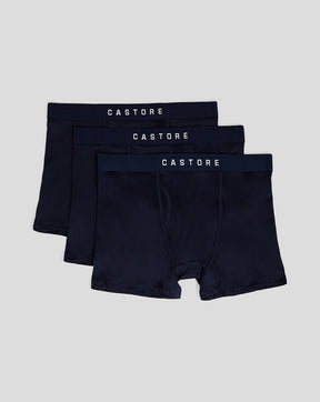 3er-Pack Core Boxershorts - Marineblau