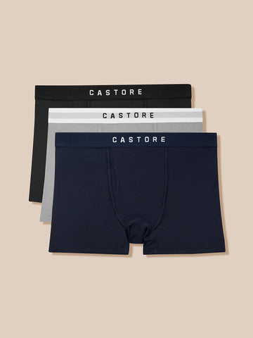 Active 3 Pack Boxers - Grau