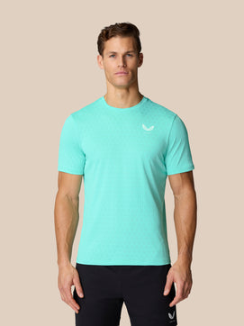Flow Training T-Shirt - Leichtes Aqua