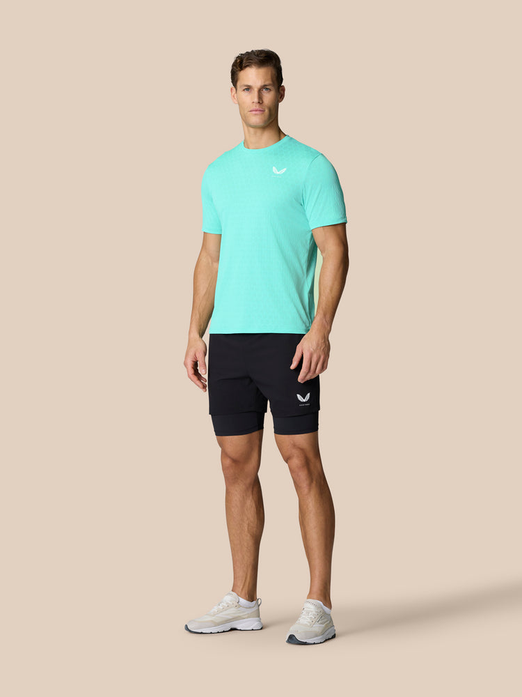 Flow Training T-Shirt - Leichtes Aqua