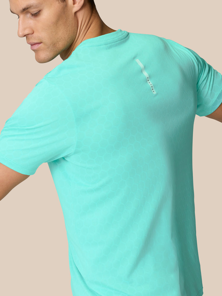 Flow Training T-Shirt - Leichtes Aqua