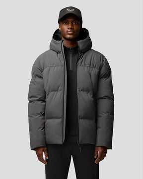 Herren Quilts Langärmelige Puffer Jacke - Charcoal