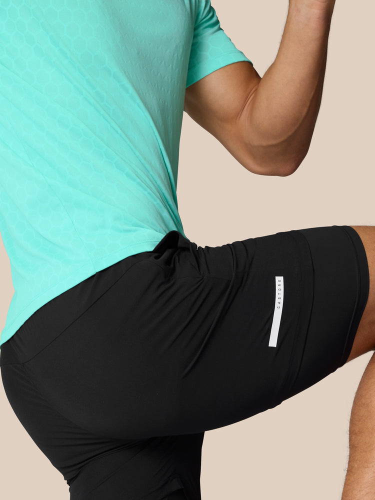 Flow Training 2-In-1 Shorts - Schwarz