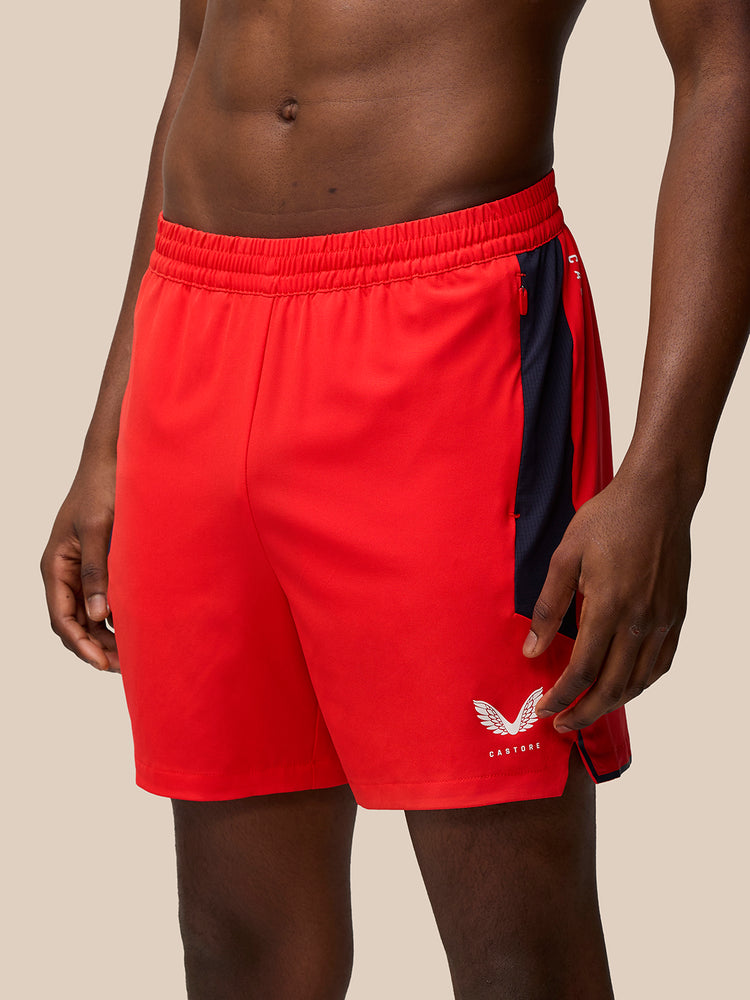 Apex Training Shorts - Poppy