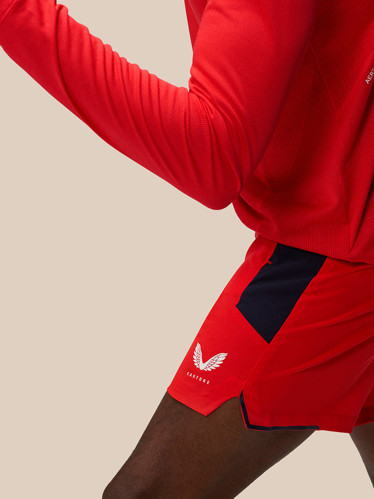 Apex Training Shorts - Poppy