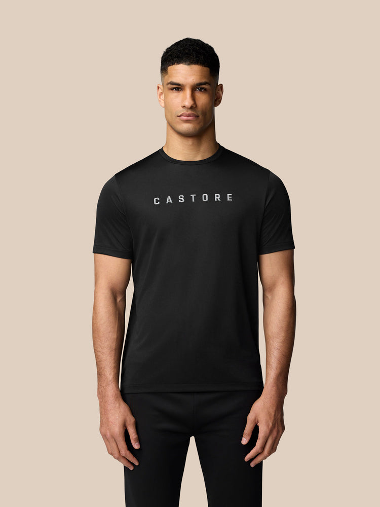Grafik Training T-Shirt - Schwarz