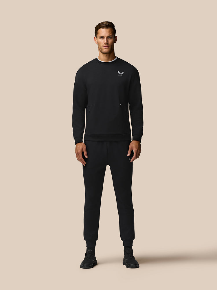 Travel Lifestyle Sweatshirt - Schwarz