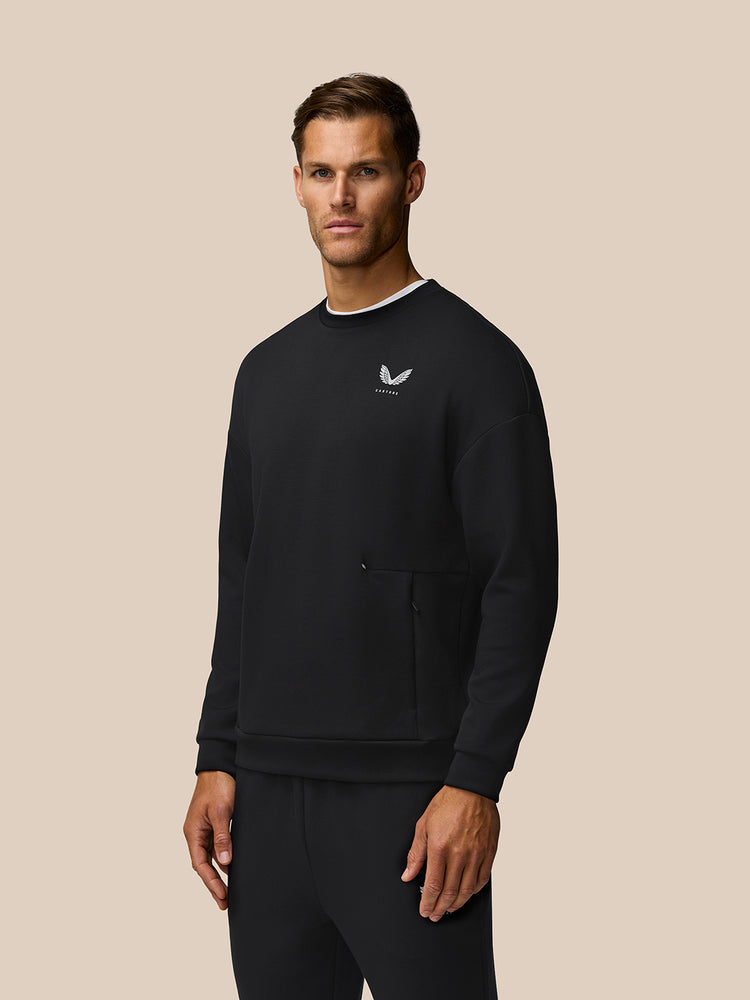 Travel Lifestyle Sweatshirt - Schwarz