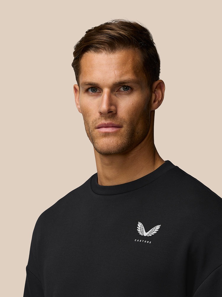 Travel Lifestyle Sweatshirt - Schwarz
