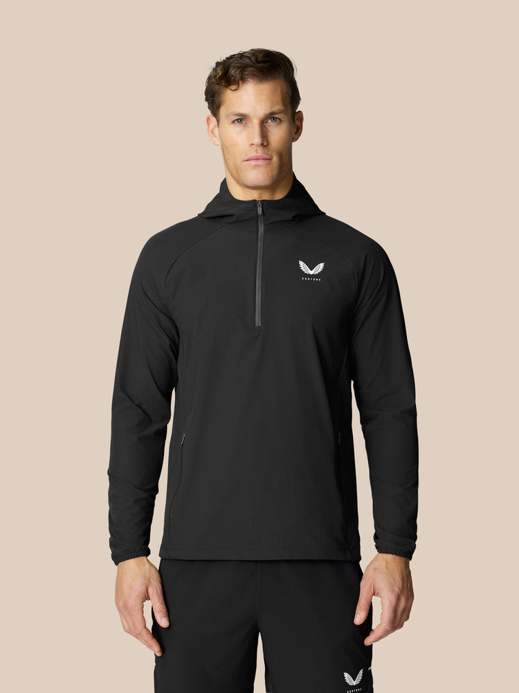 Flow Training Kapuzenpulli - Schwarz