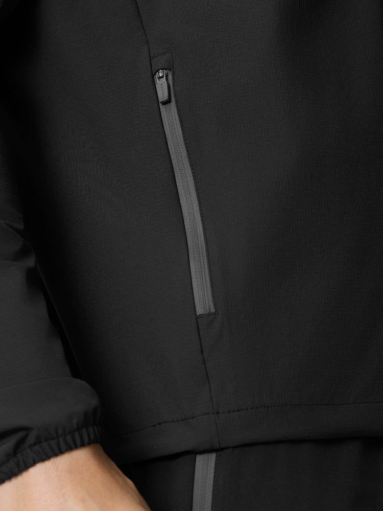 Flow Training Kapuzenpulli - Schwarz