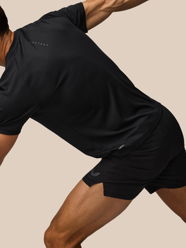 Herren Adapt Training 5'' Shorts - Schwarz