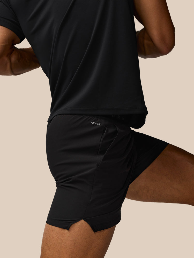 Herren Adapt Training 5'' Shorts - Schwarz