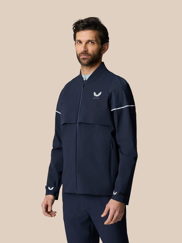 Golf Pinnacle Gewebte Jacke - Mitternachtsmarine
