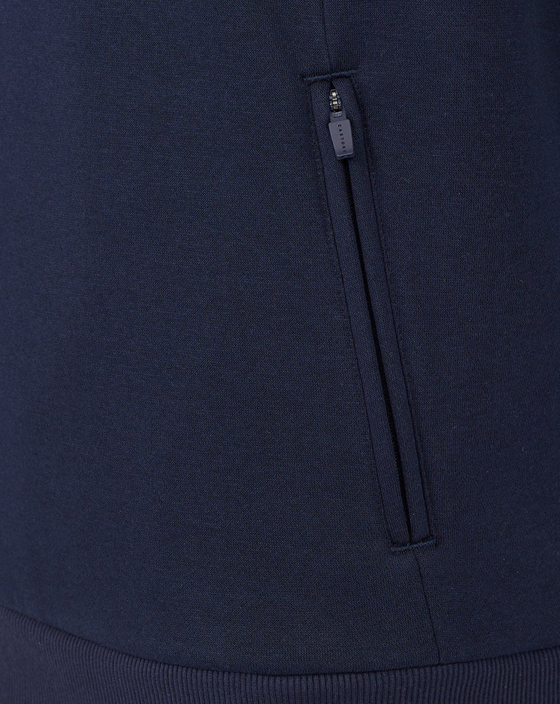 Adapt Cotton Fleece Hoodie - Marineblau
