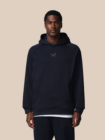 Adapt Cotton Fleece Hoodie - Marineblau