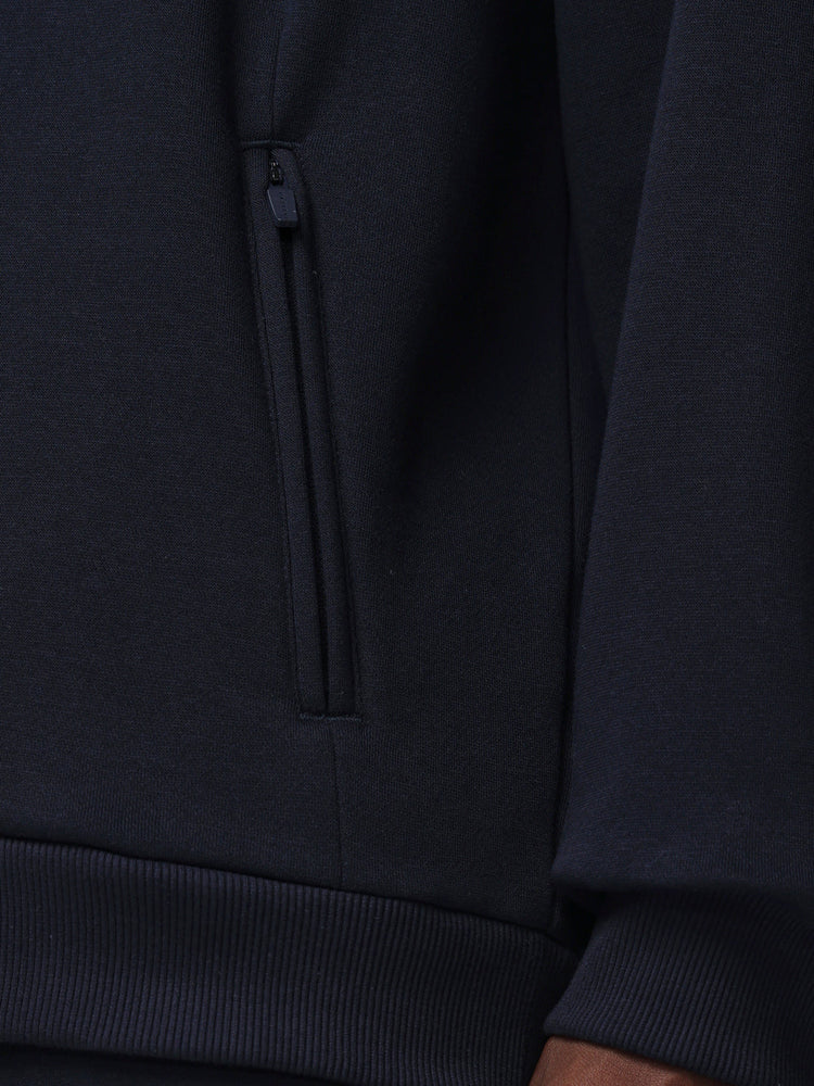 Adapt Cotton Fleece Hoodie - Marineblau
