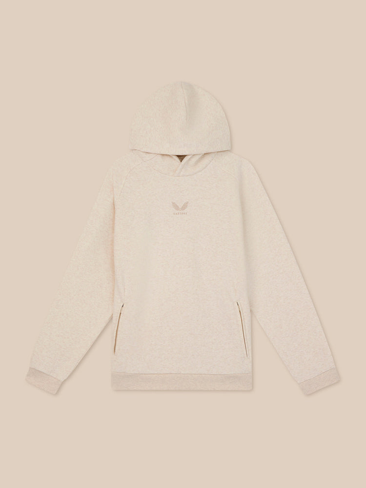 Adapt Cotton Fleece Hoodie - Oatmeal Marl