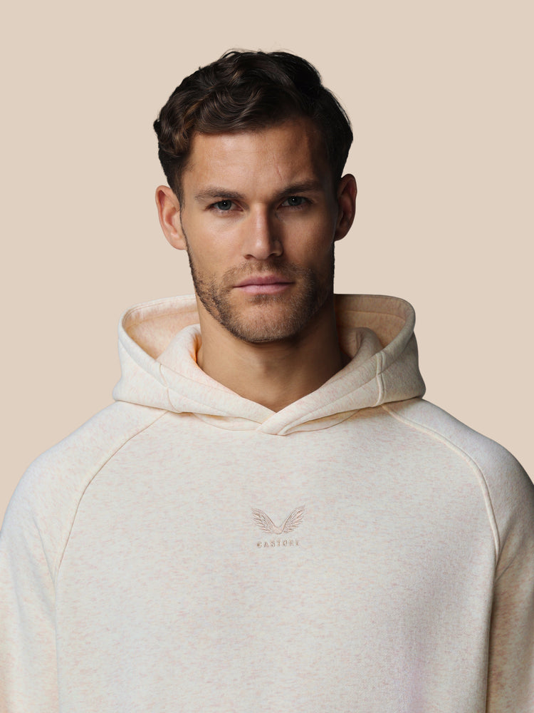 Adapt Cotton Fleece Hoodie - Oatmeal Marl