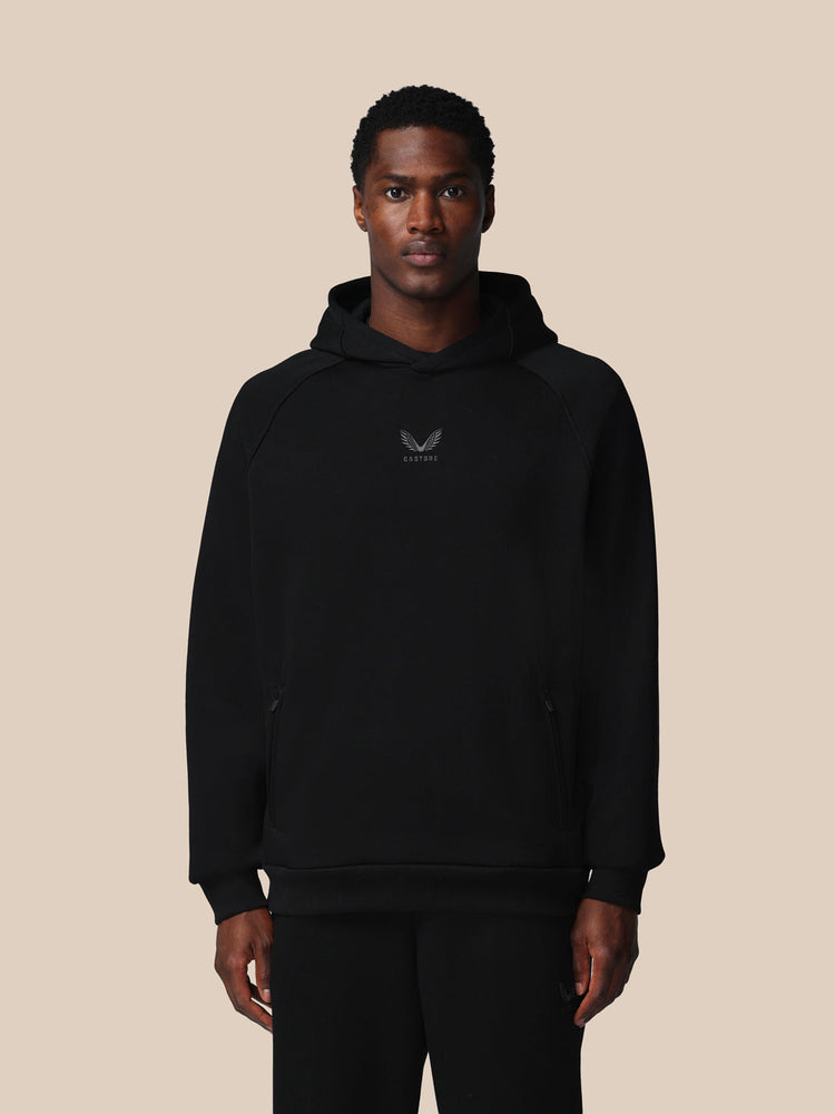 Adapt Cotton Fleece Hoodie - Schwarz