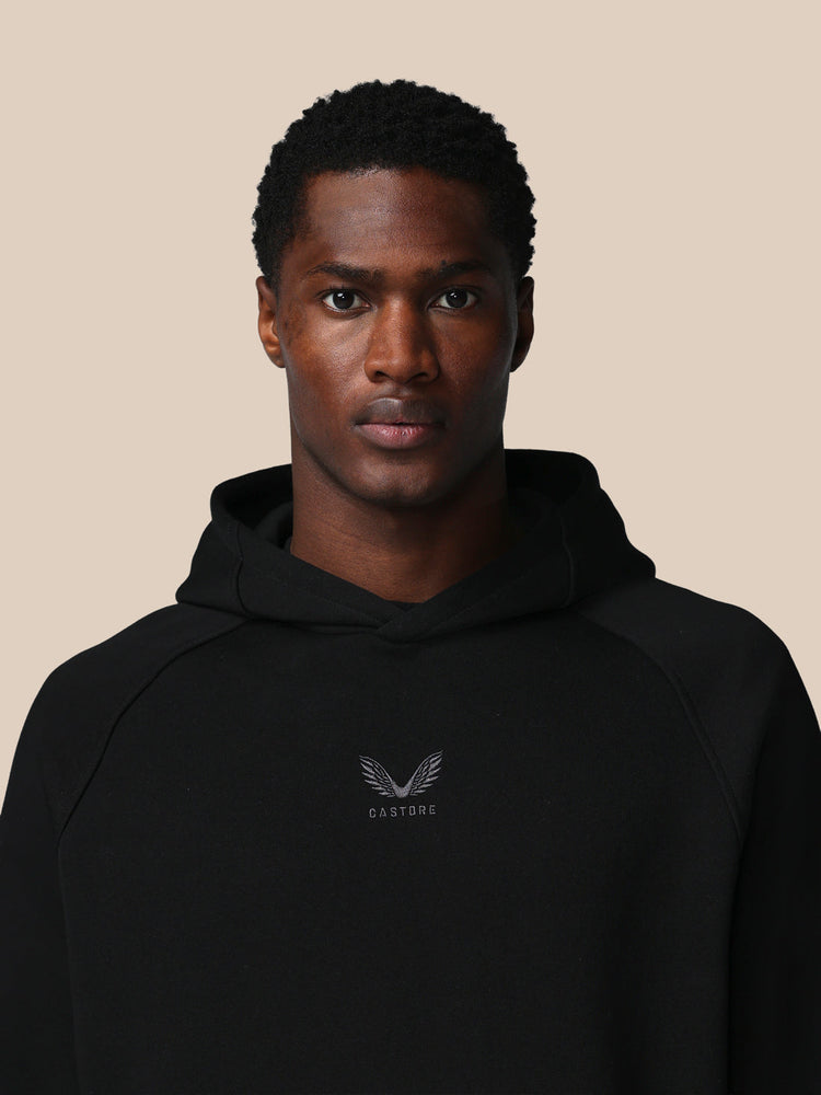 Adapt Cotton Fleece Hoodie - Schwarz