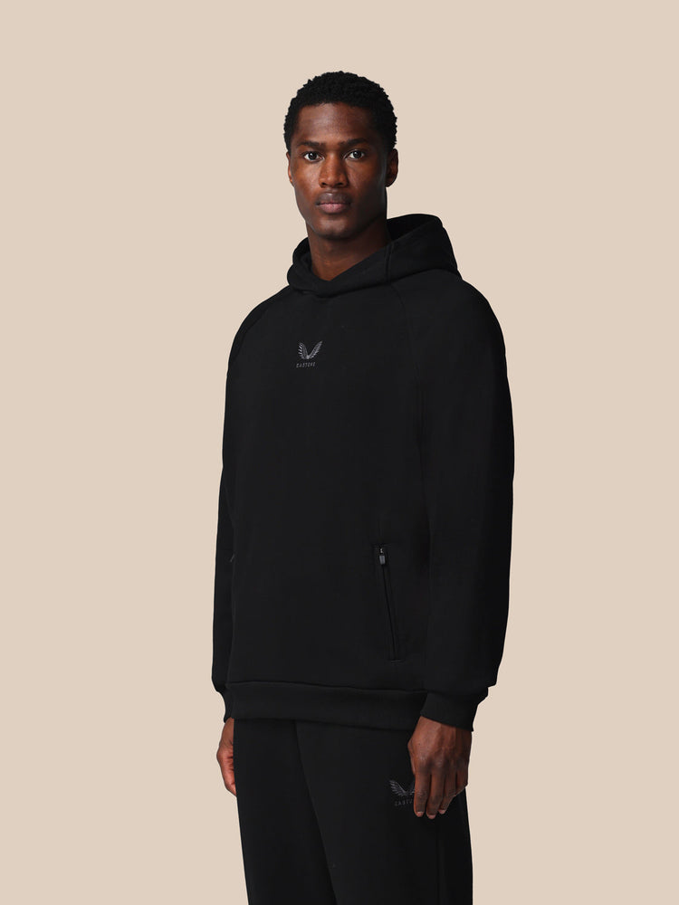 Adapt Cotton Fleece Hoodie - Schwarz