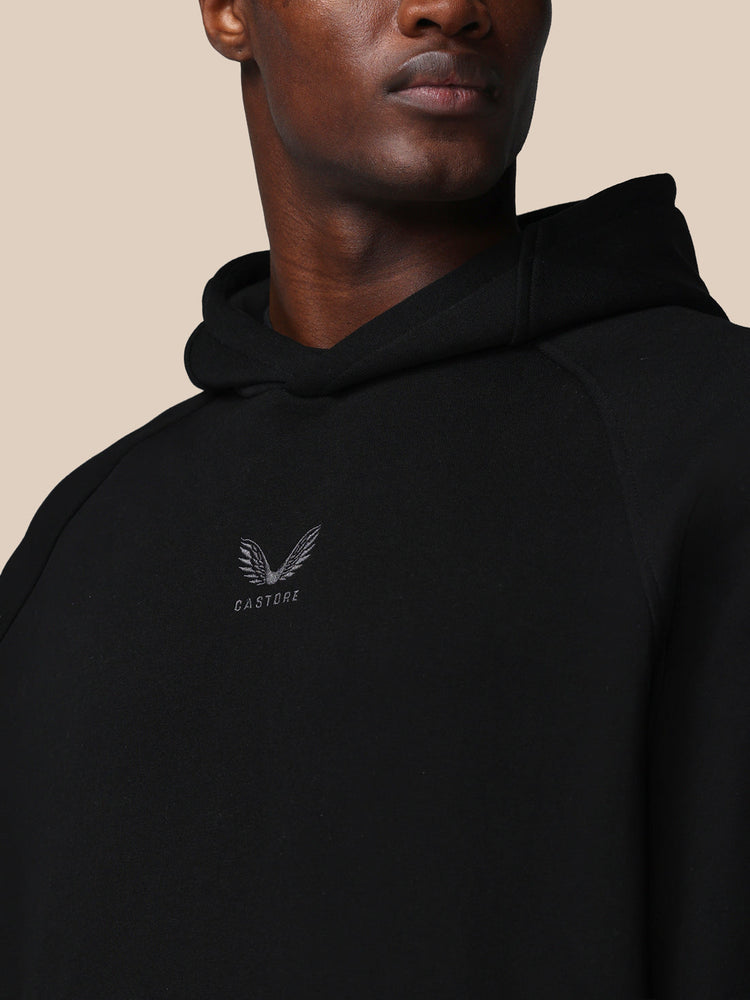 Adapt Cotton Fleece Hoodie - Schwarz