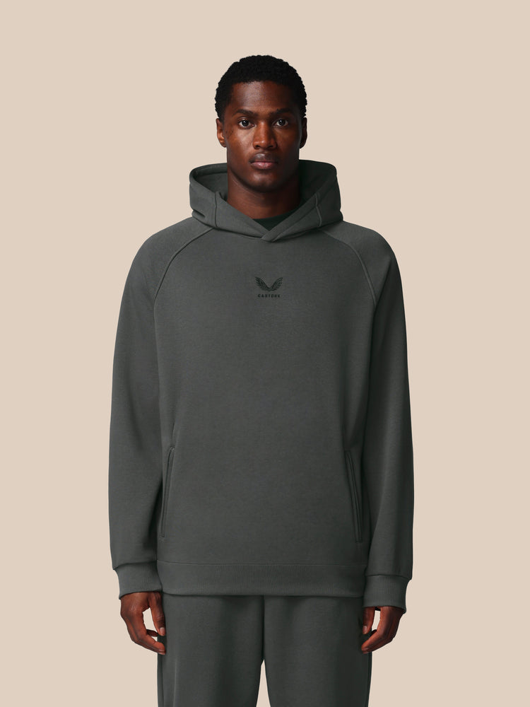 Adapt Cotton Fleece Hoodie - Gunmetal