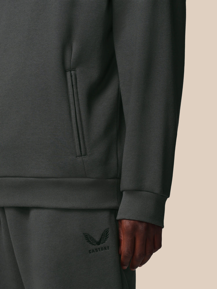 Adapt Cotton Fleece Hoodie - Gunmetal