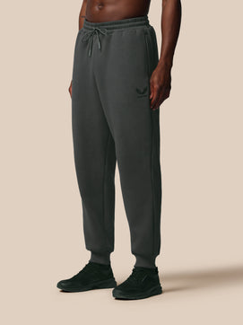 Herren Adapt Baumwoll Fleece Jogginghose – Gunmetal