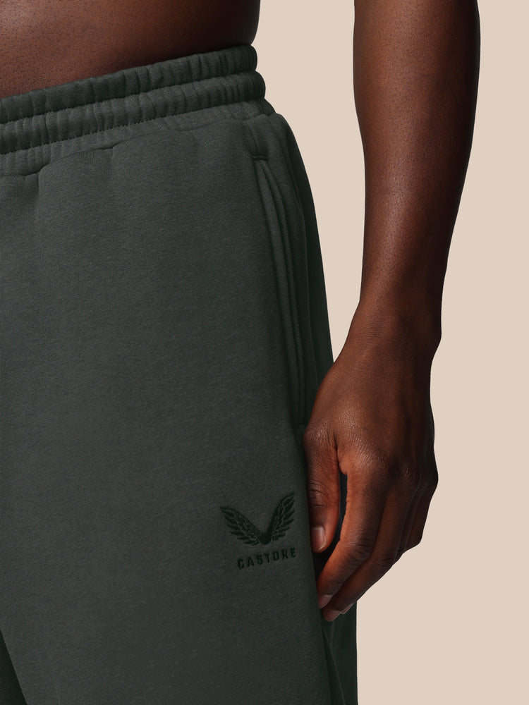 Herren Adapt Baumwoll Fleece Jogginghose – Gunmetal