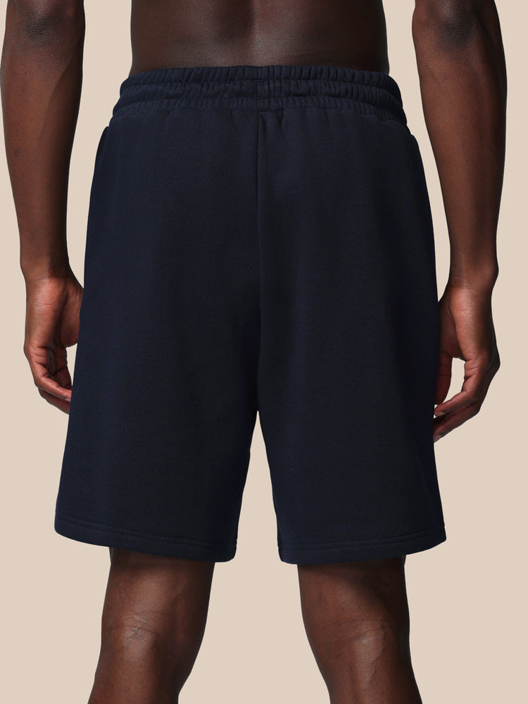 Adapt Cotton Fleece Shorts - Marineblau