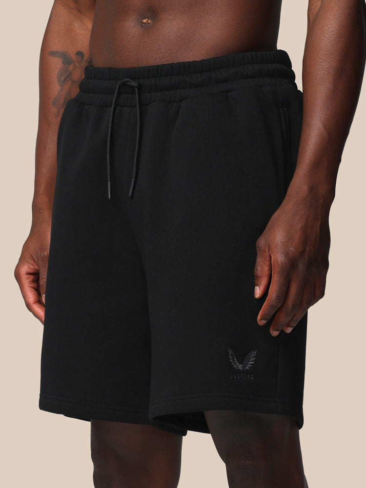 Adapt Cotton Fleece Shortss - Schwarz