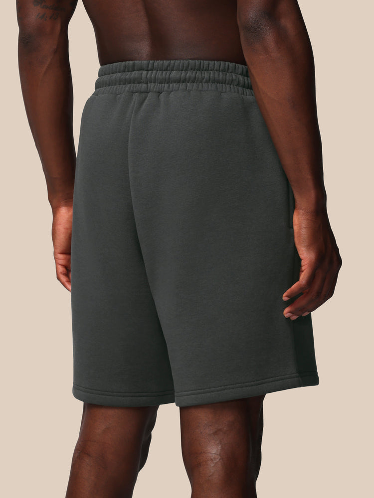 Adapt Cotton Fleece Shorts - Gunmetal