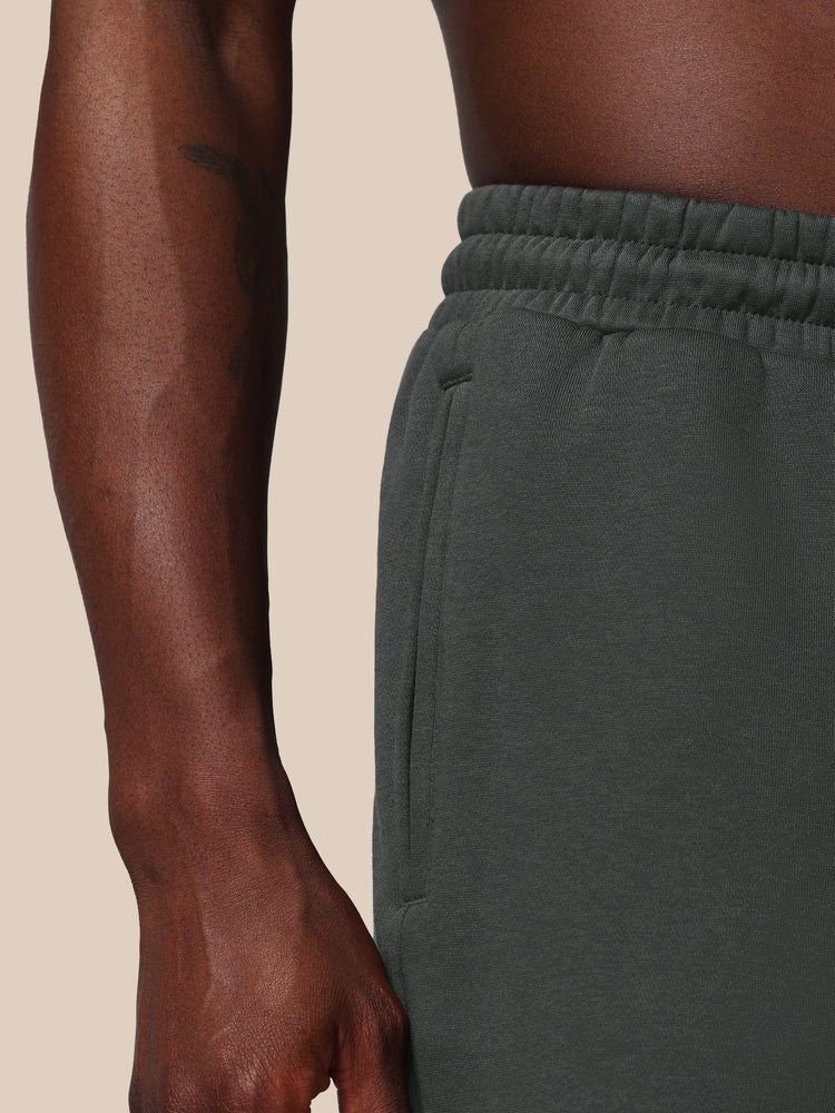 Adapt Cotton Fleece Shorts - Gunmetal