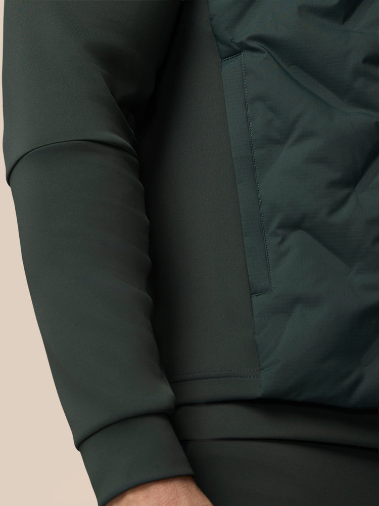 Herren Flex Hybrid Gilet - Dunkelgrün