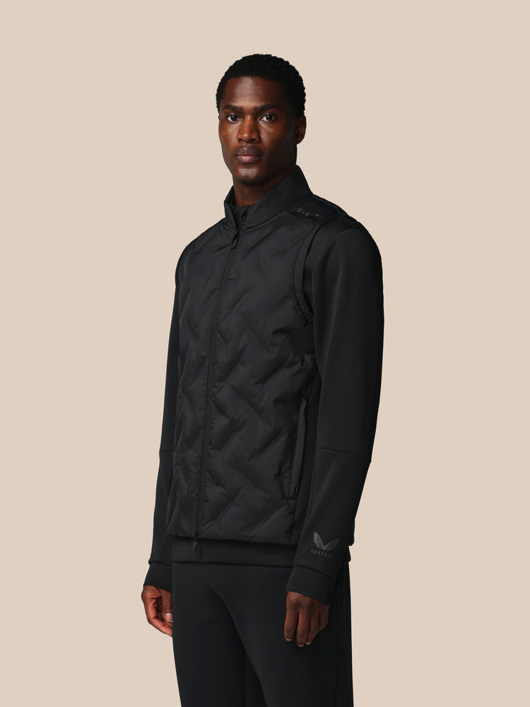 Herren Flex Hybrid Gilet - Schwarz