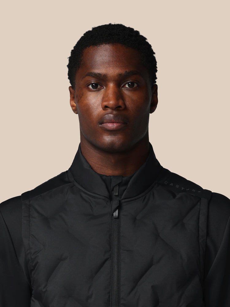 Herren Flex Hybrid Gilet - Schwarz
