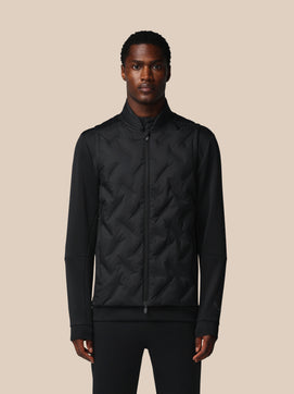 Herren Flex Hybrid Gilet - Schwarz