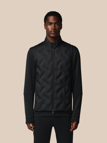 Herren Flex Hybrid Gilet - Schwarz