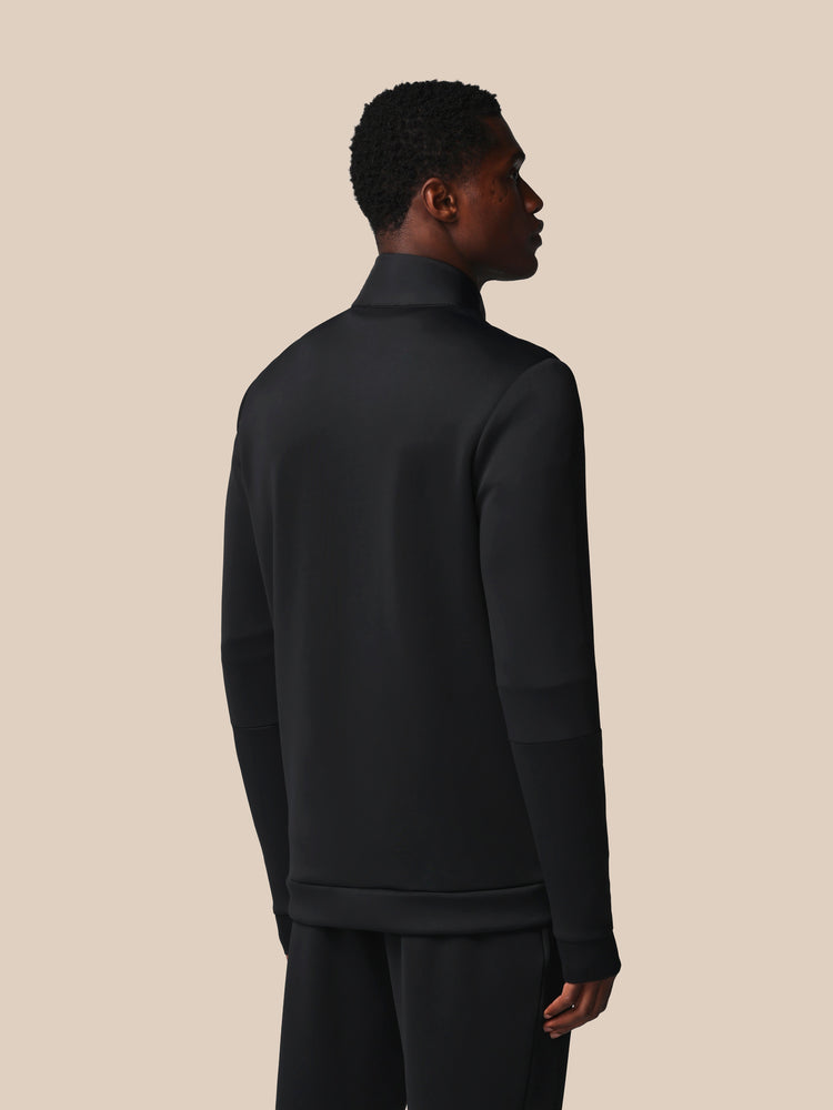 Herren Flex Langärmelige Hybridjacke - Schwarz